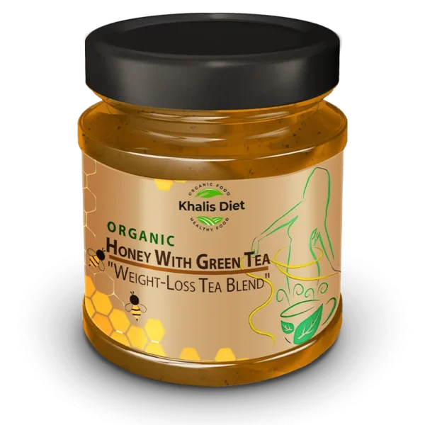 Honey with green tea