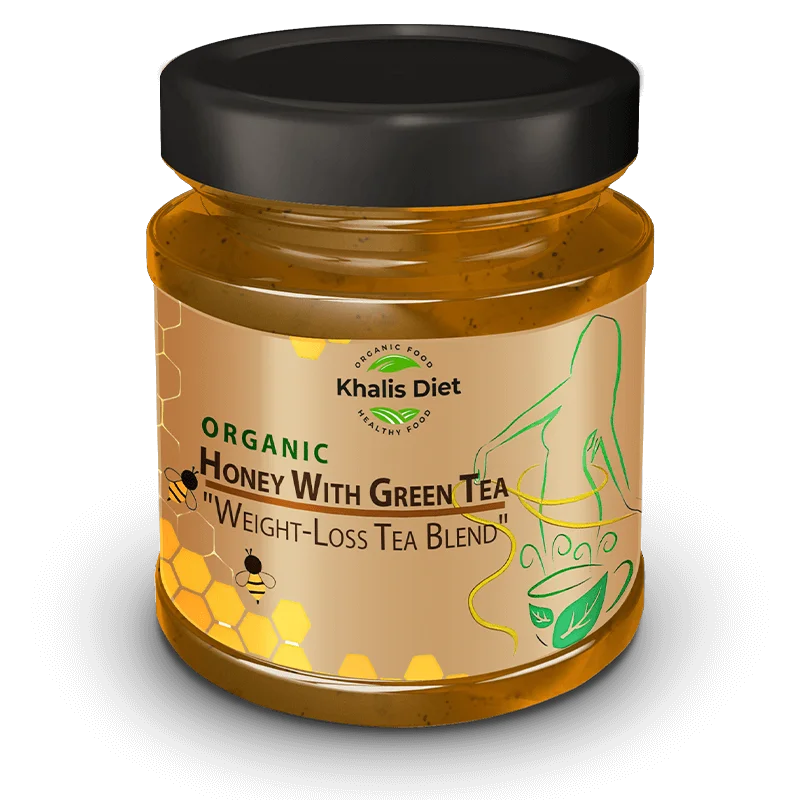 Honey with green tea