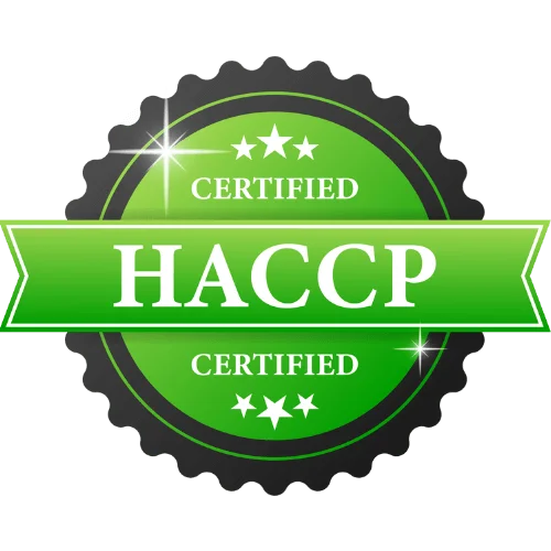 HACCP certified